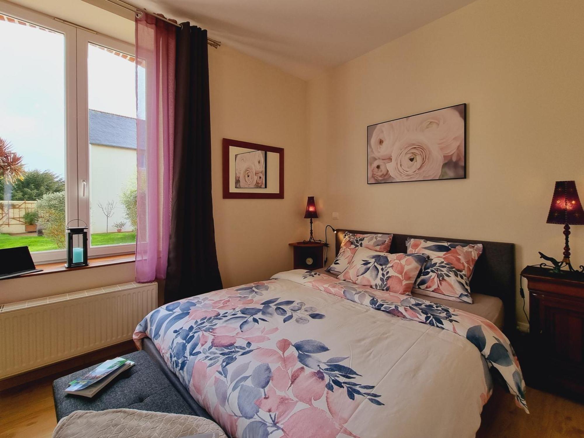 Chambres D'Hotes "Le Clos De La Baie" パンポル 部屋 写真